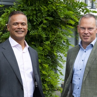 Bestuur Vidomes: Aniel Ramawadh en Jacco Maan